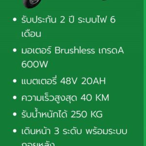 มอเตอร์ไซค์3ล้อไฟฟ้า S100